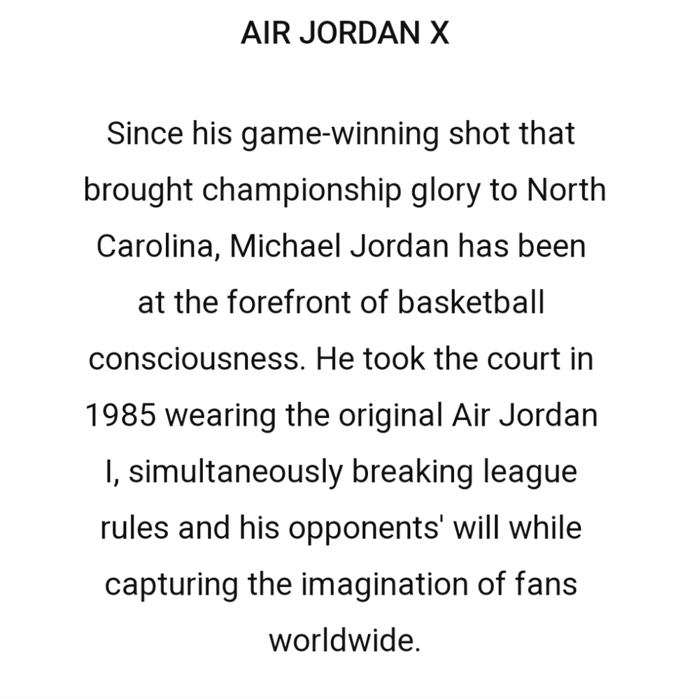 NWOT Men's Air Jordan 10 Shadow - Picture 12 of 12